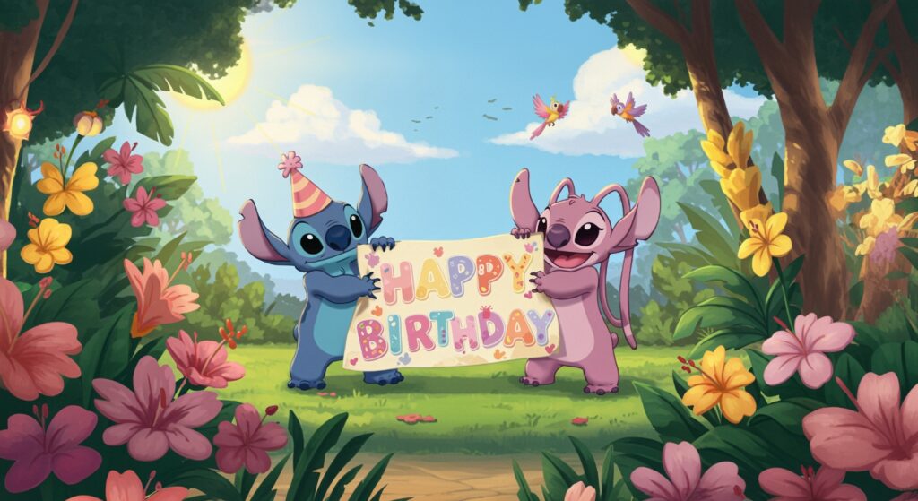 Stitch — thème anniversaire enfant
