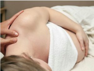 Massage femme enceinte