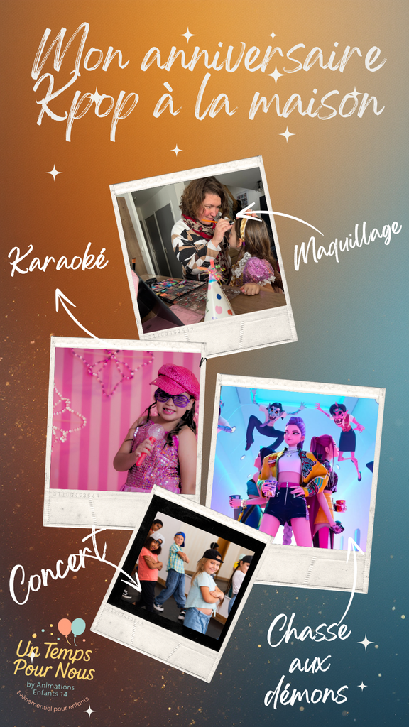 Mon anniversaire à domicile kpop dans le calvados 